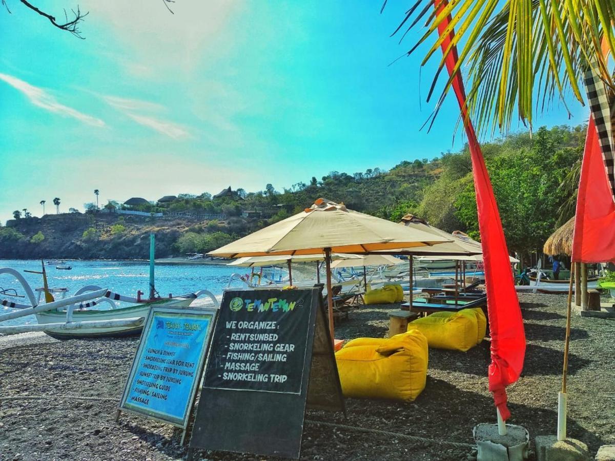 Coconut Beach Bungalows & Warung Амед Екстер'єр фото